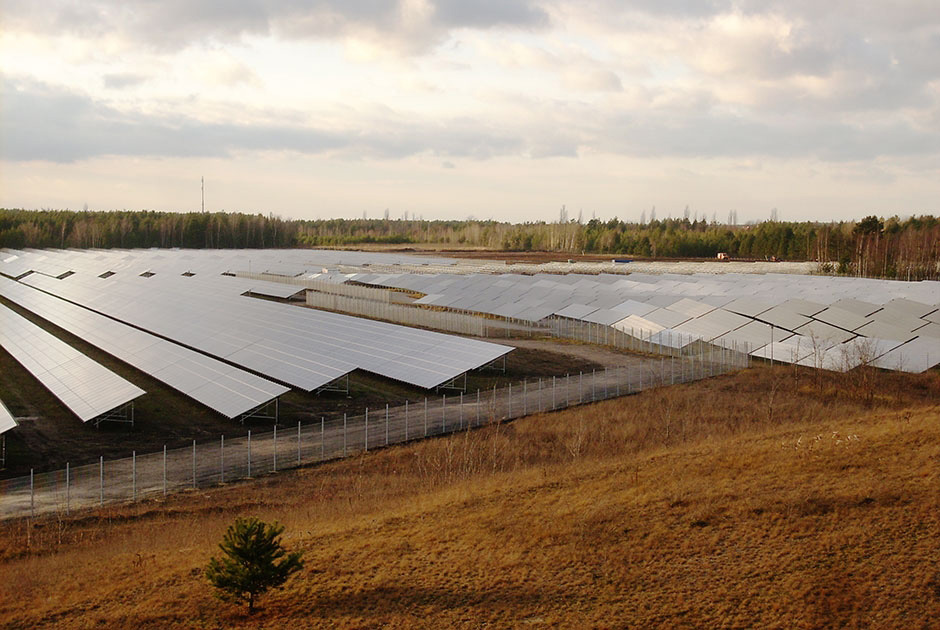 Neubau einer Photovoltaik-Anlage in Lauta mit 23,8 MWp